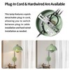COSYLUX Modern Sleek Plug in Wall Sconce, Hardwired & Corded