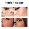 Qwesure Xixi Highlighting Rouge Stick Pearlescent Natural Highlighter Shimmering Long
