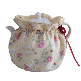 Tea Cosy - Cotton Printed Tea Cosy, Kitchen Tea Pot Dust Cover, Breakfast Warmer, Insulation and Keep Warm, Color#3