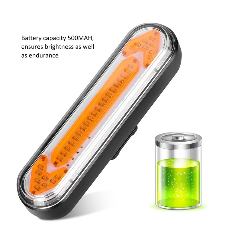 BK600 Mountain Bike USB Charging LED Wireless Remote Safe Warning