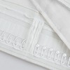 Melodieux Curtains with Ruffle Tape, Ombre Transparent Curtains, for Bedroom,