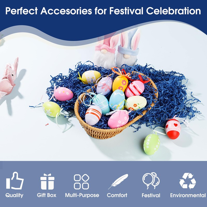 AODESTINY 2.2LBS Crinkle Cut Paper Shred Filler, Shredded Paper for