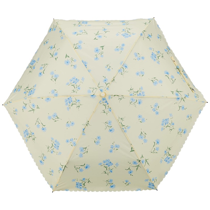 Esta MOONBAT Folding Umbrella, Romantic Retro Floral Pattern, Windproof Umbrella,