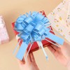 6 PCS Blue Pull Bows for Gift Wrapping 6″ Wrap