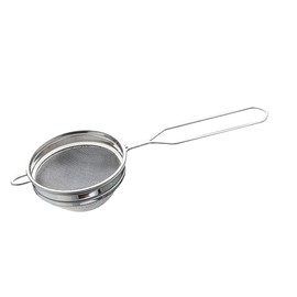 Stainless Steel Tea Filter, Oil/Tea Strainer, Single Mesh Stainless Steel Size No. 3-1 Pcs