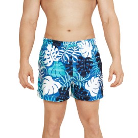 Speedo - Bañador Corto para Hombre, diseño de Rayas Redondo
