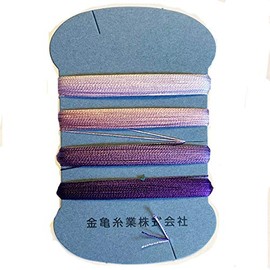 Japanese Sewing Notions - Kinkame Silk Thread Assortment - 100wt - # 09 Lavender