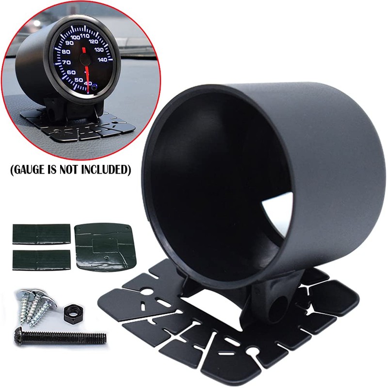 XUKEY Car Gauge Holder Single Hole Gauge Holder Pod Pillar