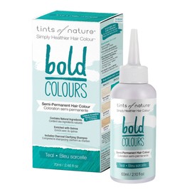 Tints of Nature Bold Colours - Teal Semi-Permanent Hair Colour 70ml