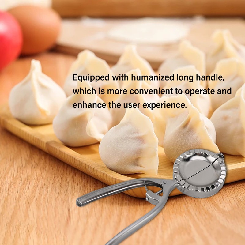 Dumpling Maker Press Multifunctional Long Handle Stainless Steel Dumpling Press