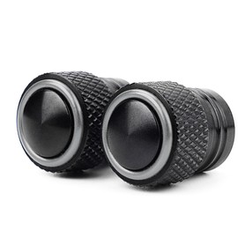 LLIDFONK Für Z900 Z900RS Z800 Z750 Z650 Z500 Z400 Z1000/SX Ninja 650 500 400 ZX4RR ZX6R ZX10R ninja1000SX Versys650 ER6N ER6F zubehör Motorrad Rad Reifen Ventilkappen Abdeckung Aluminium (Grau)