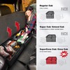 Under Seat Truck Organizer Storage Box with 1 Removable Divider