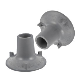 Ipetboom 2pcs Replacement Pads for Shower Bench Bath Stool Comfortable Rubber Material Powerful Grip for Enhanced Stability