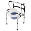 PCP Dual Folding 5-in-1 Bathroom Mobility & aid Commode Walker