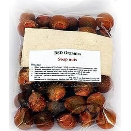 BSD Organics CleanY Big Soap nuts (Reetha, Areetha, kunkudukaialu) - 1 KG