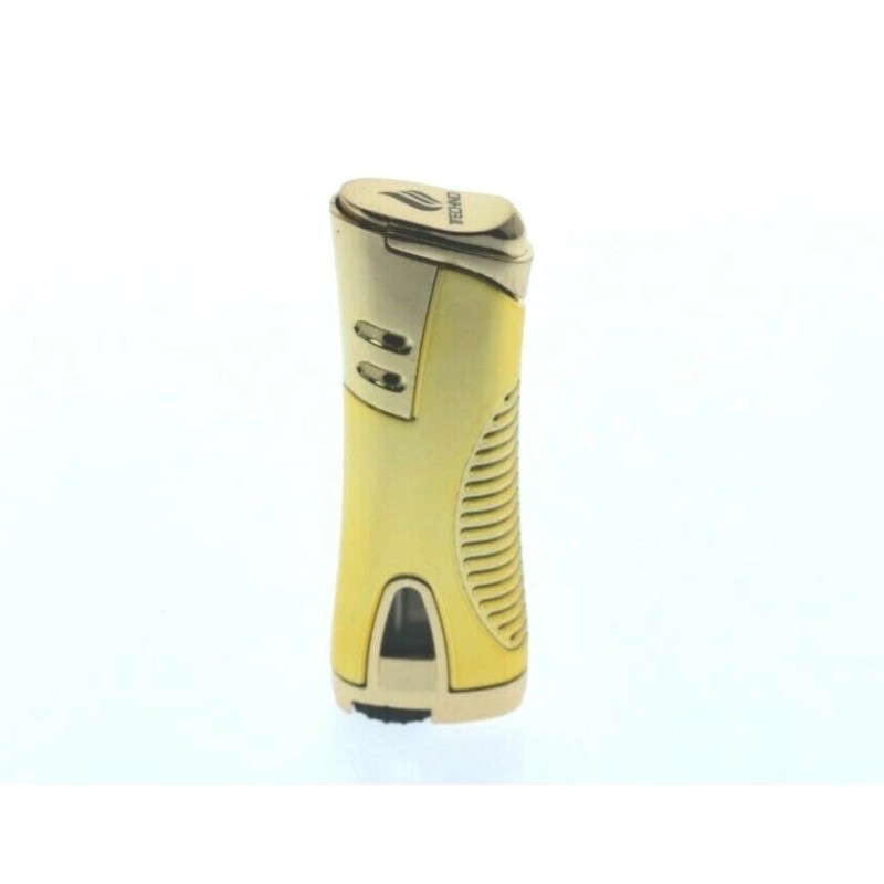 Techno Single Flame Torch with see through butane window- Choose