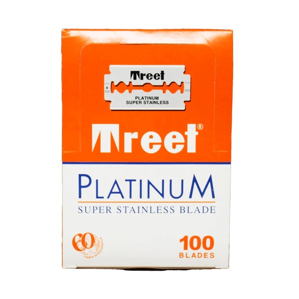 100 Treet Platinum Razor Blades