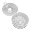2pcs Nipple Shield Double Layer Protective Petal Shape Silicone Nursing