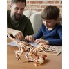 ROBOTIME 3D Wooden Puzzle Dinosaur Kit for Kids & Adults,