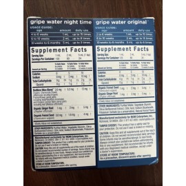 Mommy’s Bliss Mommy's Bliss Gripe Water Day + Night Combo Original & Night Time Exp. 01/2026