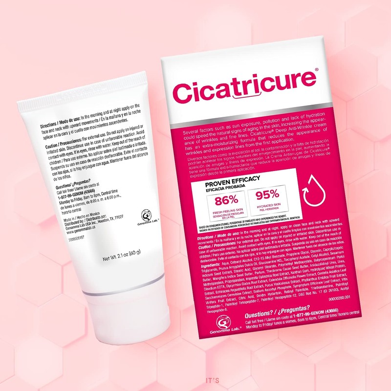 Cicatricure Crema Anti-Wrinkle Face Cream 2.10 oz (Pack of 3)