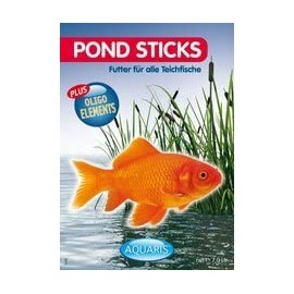 Aquaris Pond Sticks Colour - 15 L. Floating pond fish food. Enhances Colour, Supports Digestion & Maintains Water Clarity for a Healthy Pond Environment. Suitable for Koi, Goldfish & All Pond Fish.