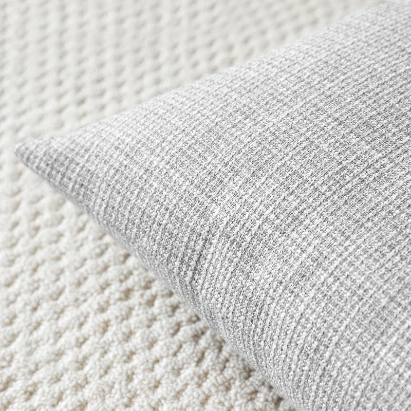 OTOSTAR Linen Throw Pillow Covers Set of 2 Decorative Square