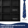 Ribgwo Tie Organizer Wall Mounted Tie rack,Tie box for Men,Tie