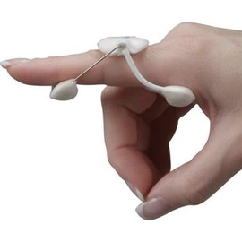 LMB Spring Finger Extension Splint, Assists in Extending PIP Joint with A Slight Extension Effect on the MP Joint, Size D