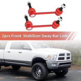 A ABSOPRO 2 Piece Front Stabiliser Coupling Rod Set for Jeep Grand Cherokee 2011 for Jeep Grand Cherokee 2012-2015 Suspension Kit No. K750578/K750579
