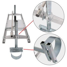 ECOTRIC 14"- 36" Chainsaw Mill Portable bar Chain Saw Mill Log Planking Lumber Cutting Portable Aluminium & Steel for Builders/Woodworkers