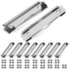 iplusmile 10pcs Clip Holder Binder Clipboard Pegboard Clip Antibacterial Lightweight