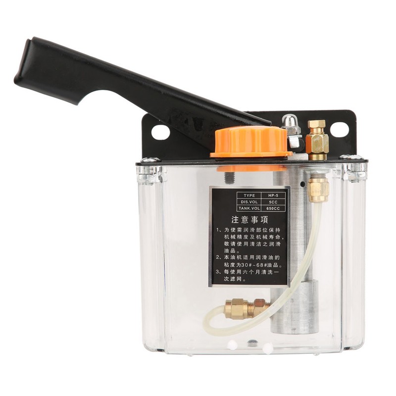 HP-5L Manual Lubricating Pump Left Hand Operated Lubrication Pump 650CC