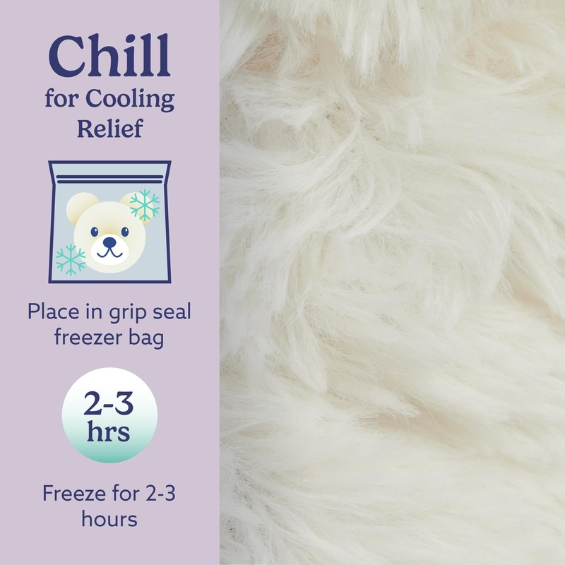 warmies Junior Microwavable & Weighted Stuffed Animals, Sheep - Heated