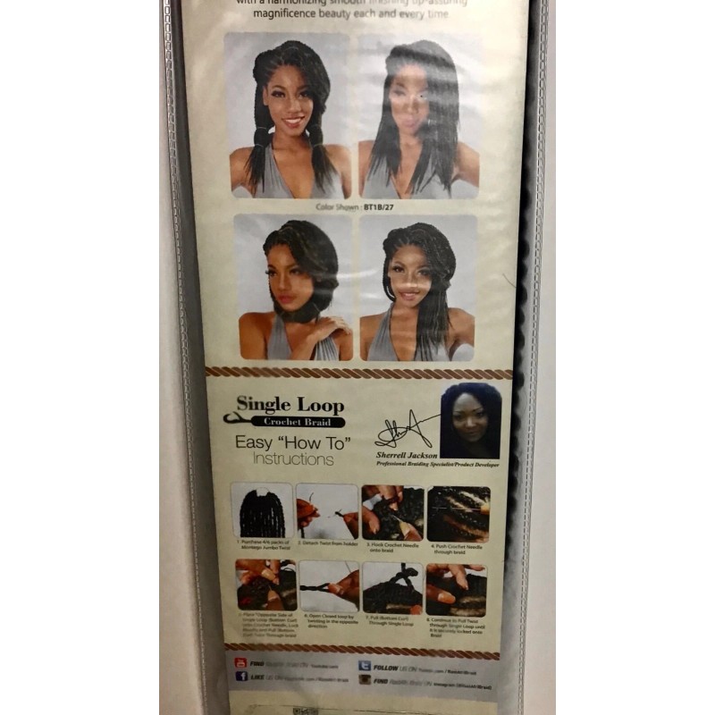 AFRO CENTEIC RAST A FRI IMANI TWIST 14'' 19PC SINGLE