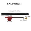 Herramienta de roscado de torno de 1/2" SER 1212H11+ SNL