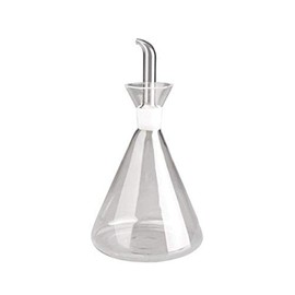 IBILI Oil Cruet, Stainless Steel Transparent/Silver, 19 x 9 x 9 cm
