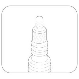 TIOGA Inner Tube (Presta Style), Valve Length: 1.9 inches (48 mm), 27.5 inches (1.50 - 1.75 cm), ETRTO: 40/47-584