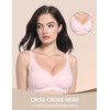 Aylee Attire Wireless deep v Neck Bra with Soft Middle