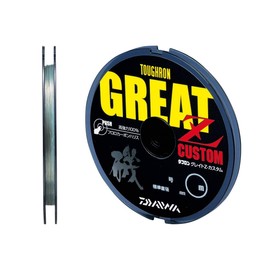 Daiwa Fluoro Line Tough Grate, Z Custom, No. 5, 164.0 ft (50 m), Stealth Green