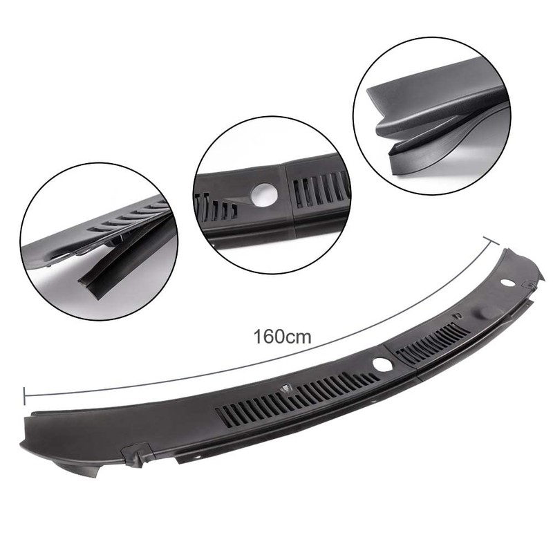 G-PLUS 2PCS Windshield Wiper Cowl Vent Grille Panel Hood, Compatible