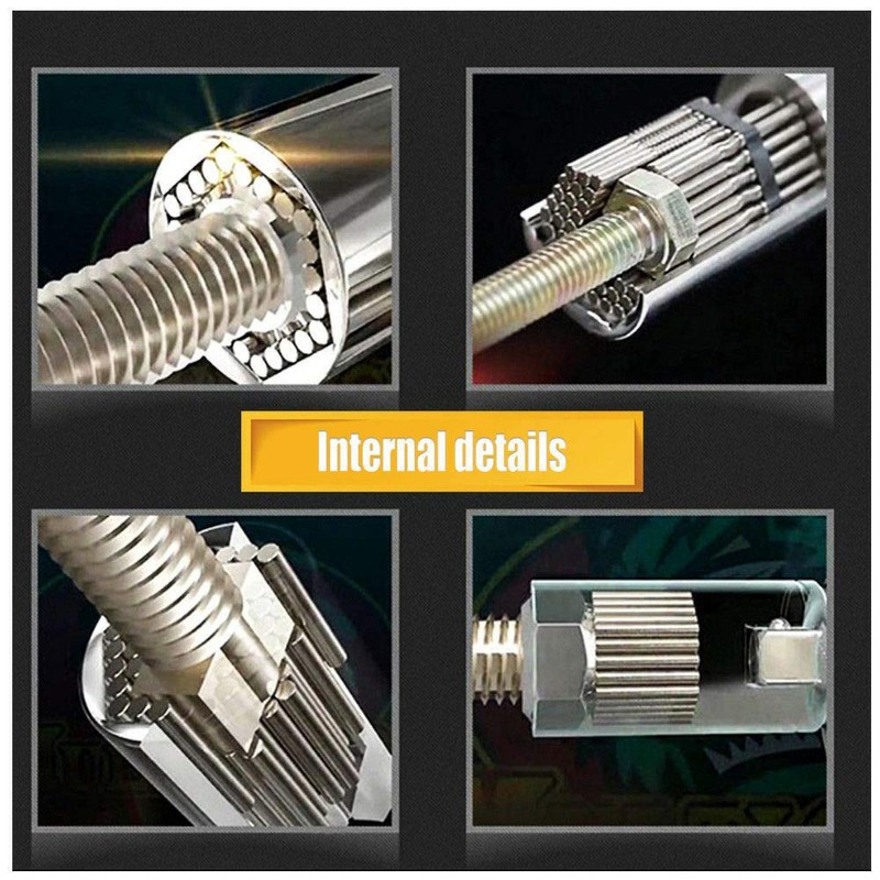 BE-TOOL Socket Wrench Universal Socket Set Drill Adapter Self Adjusting