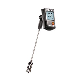Testo 905-T2 Compact Surface Thermometer (LCD, High Accuracy) - Temperature Measurements up to +500 °C on Uneven Surfaces