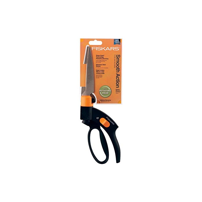 Fiskars 92146964J Swivel Soft Touch Grass Shear2