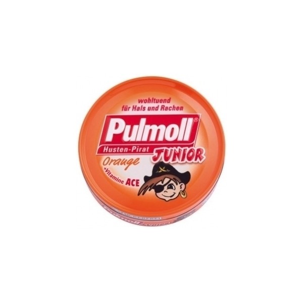 Pulmoll Lozenges Orange Vitamin C for Kids 45g