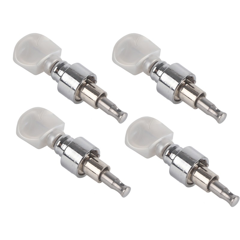 4Pcs Banjo Geared Machine Tuner Pearled Pegs Musical Instrument Accessories