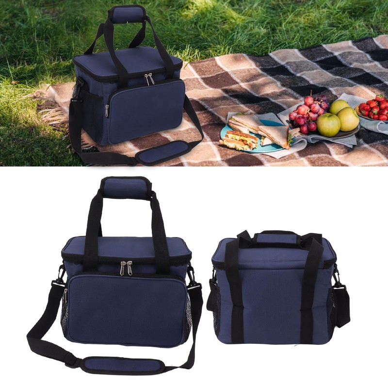 Insulated Lunch Bag Thicken Waterproof Oxford Cloth Cooler Cooling Large