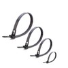 Helonge Reusable Zip Ties, 100 Pcs Assorted Fastening Cable Zip
