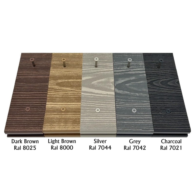 Ceta Painted Head Decking Screw for Composite Decking, Colour Matched