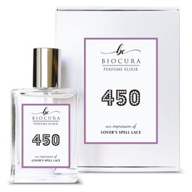 BIOCURA BC Perfume 450 Inspired by V Secret Lover’s Spell Lace For Women Replica Fragrance Dupes Eau de Parfum Spray Bottle 1.7 Fl Oz/50ml-X1